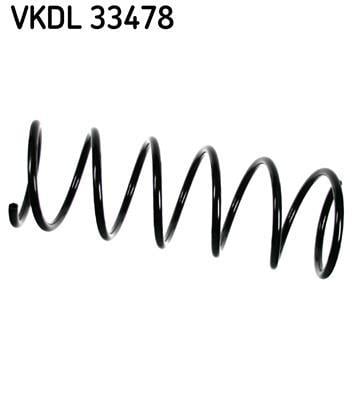 Ressort de suspension (Ressort hélicoïdal) SKF ref. VKDL 33478